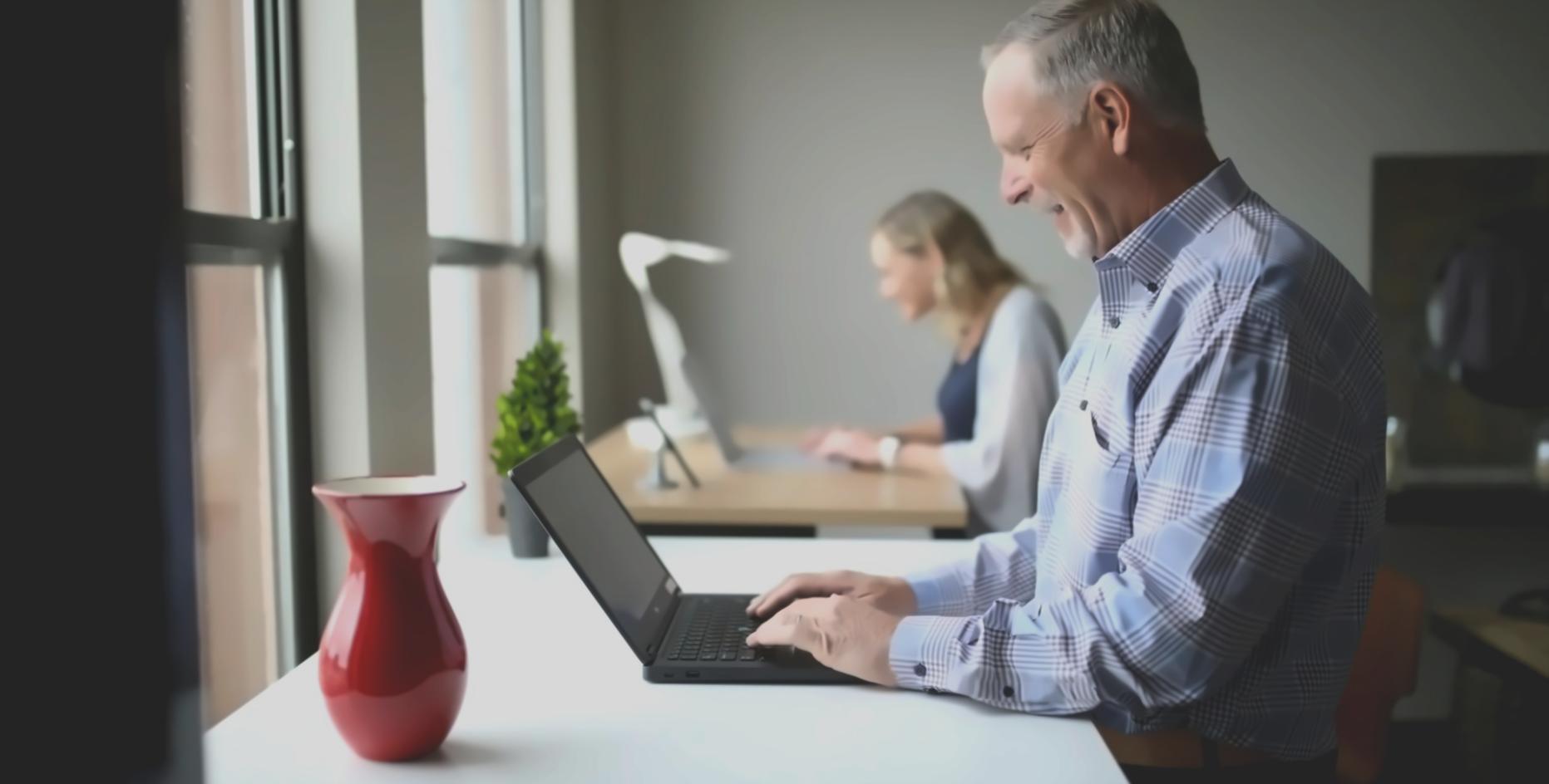 Simple financial tracking system in use