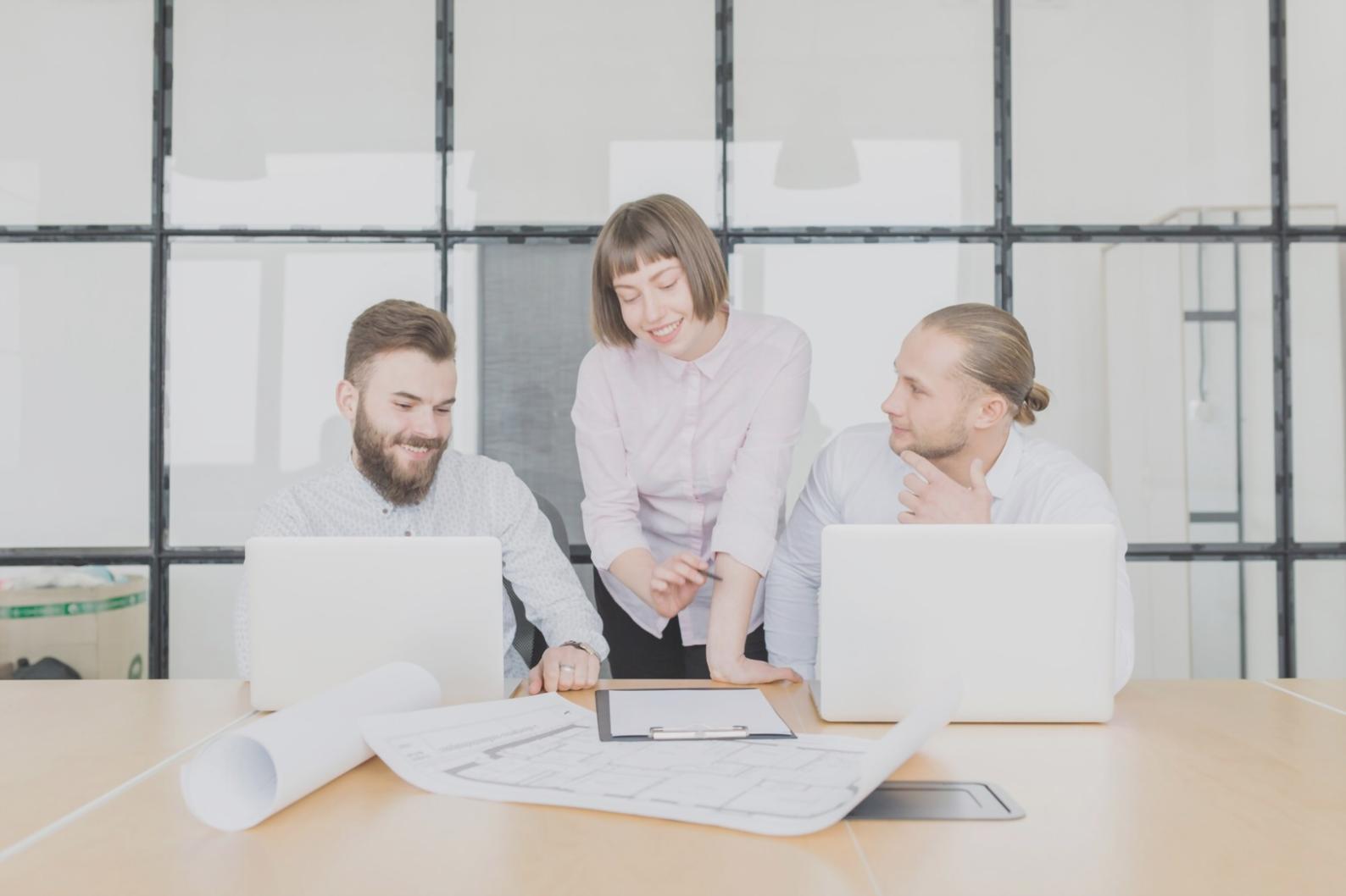 Financial planning workspace with goal tracking materials